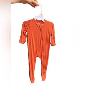 Kyte BABY Bamboo Rust Orange Kids Footie